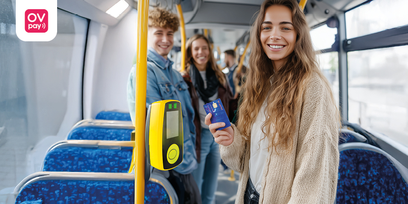 De OV- chipkaart abonnementen stoppen binnenkort. Stap nu over op OVpay: reizen met de betaalpas of nieuwe OV-pas!