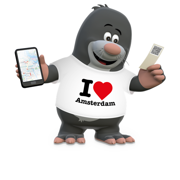 Zomerretourtje Amsterdam €5,-