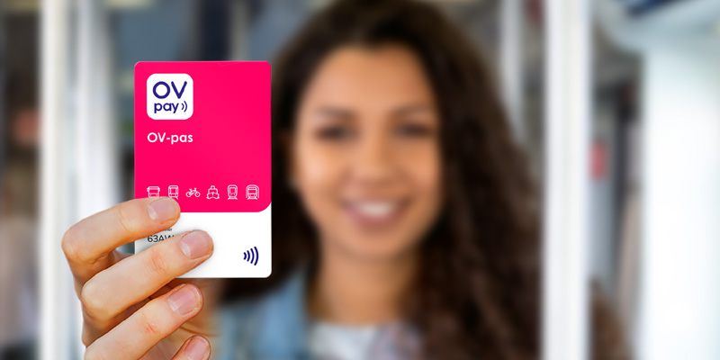 De nieuwe OV-pas is nu verkrijgbaar
